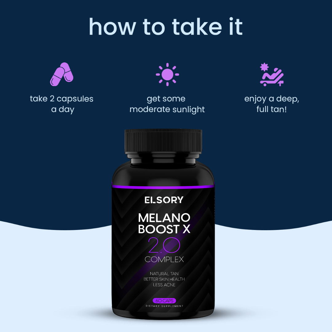 MelanoBoost X – tanning support